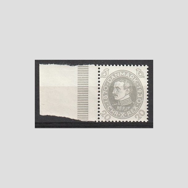 FRIMRKER DANMARK | 1930 - AFA 191 - Chr. X 60 r 20 re gr - Postfrisk