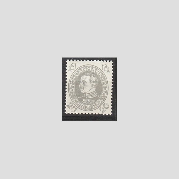 FRIMRKER DANMARK | 1930 - AFA 191 - Chr. X 60 r 20 re gr - Postfrisk