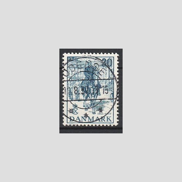 FRIMRKER DANMARK | 1937 - AFA 242 - Chr. X 25 re jubilum 30 re bl - Lux Stemplet