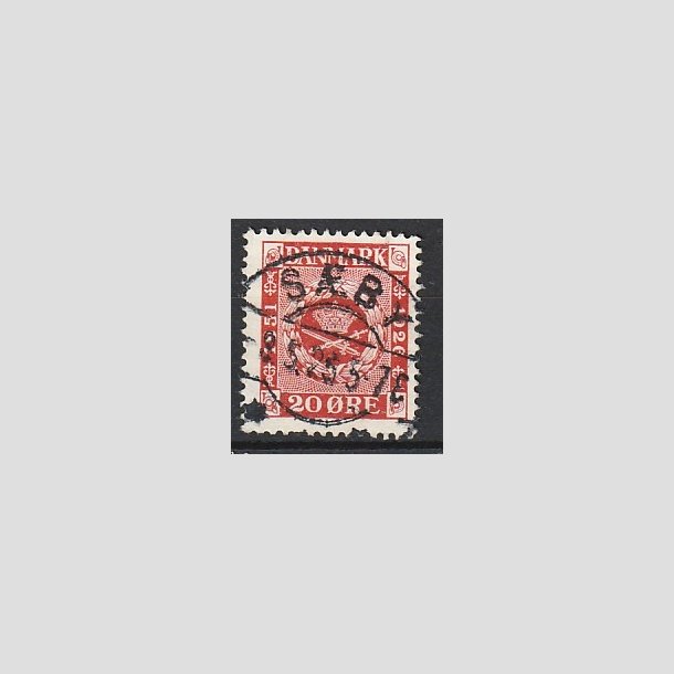 FRIMRKER DANMARK | 1926 - AFA 155 - Frimrkets 75 rs jubilum 20 re rd - Lux Stemplet "SBY"