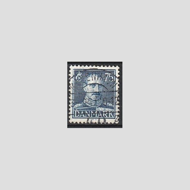 FRIMRKER DANMARK | 1946 - AFA 297 - Chr. X 75 re mrkbl - Lux Stemplet Kbenhavn