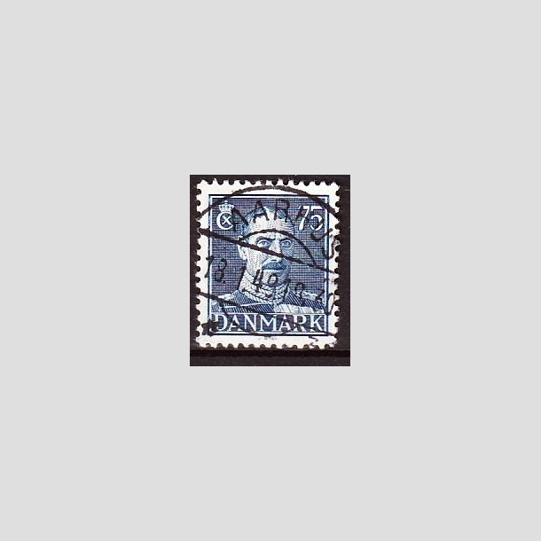 FRIMRKER DANMARK | 1946 - AFA 297 - Chr. X 75 re mrkbl - Lux Stemplet Aarhus