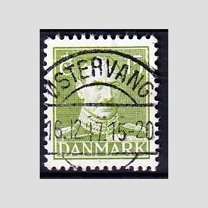 FRIMRKER DANMARK | 1942-44 - AFA 275 - Chr. X 15 re grn - Lux Stemplet 