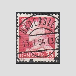 FRIMRKER DANMARK | 1963 - AFA 415 - Fr. IX 35 re rd - Lux Stemplet Haderslev