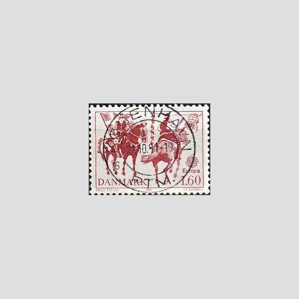 FRIMRKER DANMARK | 1981 - AFA 727 - Folklore - 1,60 Kr. rd - Pragt Stemplet