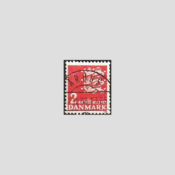 FRIMRKER DANMARK | 1946-47 - AFA 294 - Rigsvben 2 Kr. rd - Lux Stemplet