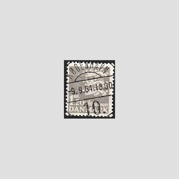 FRIMRKER DANMARK | 1962 - AFA 403 - Rigsvben 1,20 Kr. gr - Lux Stemplet