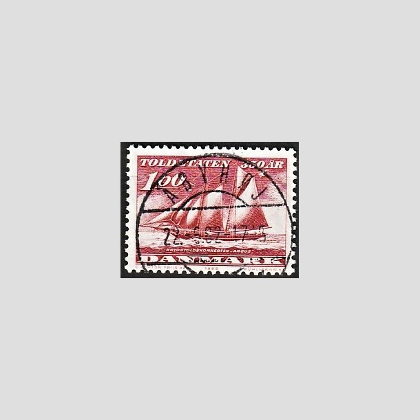 FRIMRKER DANMARK | 1982 - AFA 744 - Toldetaten 350 r - 1,60 Kr. rd - Pragt Stemplet