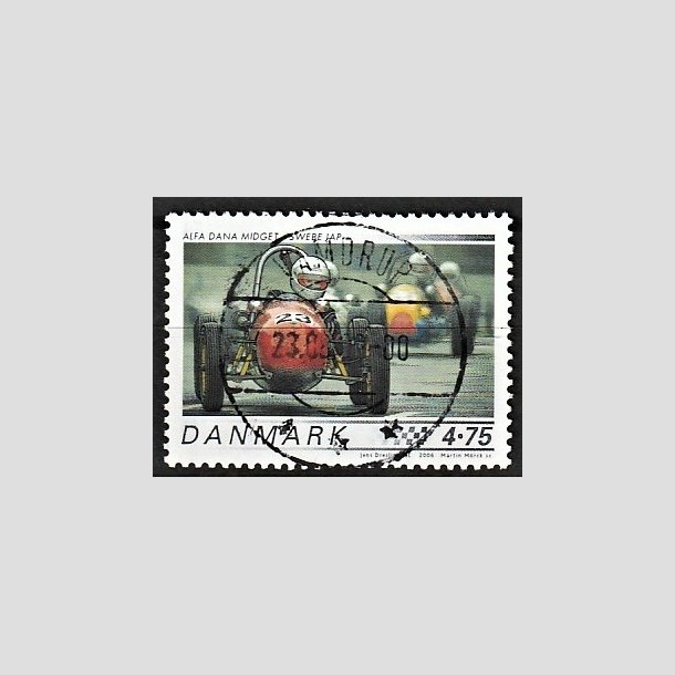 FRIMRKER DANMARK | 2006 - AFA 1470 - Klassiske racerbiler - 4,75 Kr. Alfa Dana - Pragt Stemplet