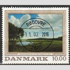 FRIMRKER DANMARK | 1992 - AFA 1033 - Maleriserie 5. - 10,00 Kr. P.C. Skovgaard - Pragt Stemplet