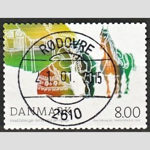 FRIM�RKER DANMARK | 2012 - AFA 1713 - H.C. Andersens eventyr - 8,00 Kr. flerfarvet - Pragt Stemplet