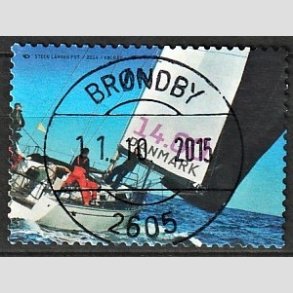 FRIM�RKER DANMARK | 2014 - AFA 1779 - Norden ved havet III - 14,00 Kr. flerfarvet - Pragt Stemplet