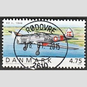 FRIM�RKER DANMARK | 2006 - AFA 1479 - Ellehammer - 4,75 Kr. flerfarvet - Pragt Stemplet