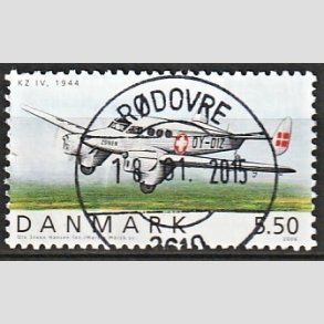 FRIM�RKER DANMARK | 2006 - AFA 1480 - Ellehammer - 5,50 Kr. flerfarvet - Pragt Stemplet