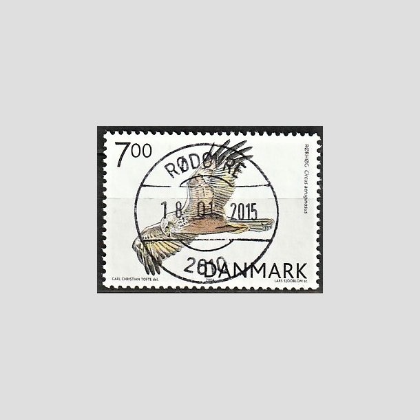 FRIMRKER DANMARK | 2004 - AFA 1412 - Rovfugle i Danmark - 7,00 Kr. Rrhg - Pragt Stemplet