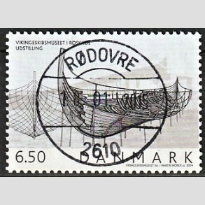 FRIM�RKER DANMARK | 2004 - AFA 1402 - Vikingeskibsmuseet - 6,50 Kr. Udstilling - Pragt Stemplet