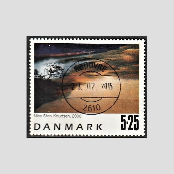 FRIMRKER DANMARK | 2000 - AFA 1262 - Frimrkekunst 3. - 5,25 Kr. 2000 - Pragt Stemplet