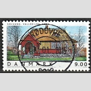 FRIM�RKER DANMARK | 2003 - AFA 1359 - Danske boliger II. - 9,00 Kr. Solvang - Pragt Stemplet