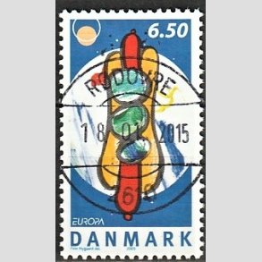 FRIM�RKER DANMARK | 2005 - AFA 1437 - Europam�rker - 6,50 Kr. Hotdog - Pragt Stemplet