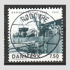 FRIM�RKER DANMARK | 2005 - AFA 1436 - Danske s�folk - 7,50 Kr. Avancaj - Pragt Stemplet