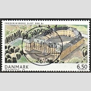 FRIM�RKER DANMARK | 2004 - AFA 1393 - Frederiksberg Slot - 6,50 Kr. flerfarvet - Pragt Stemplet
