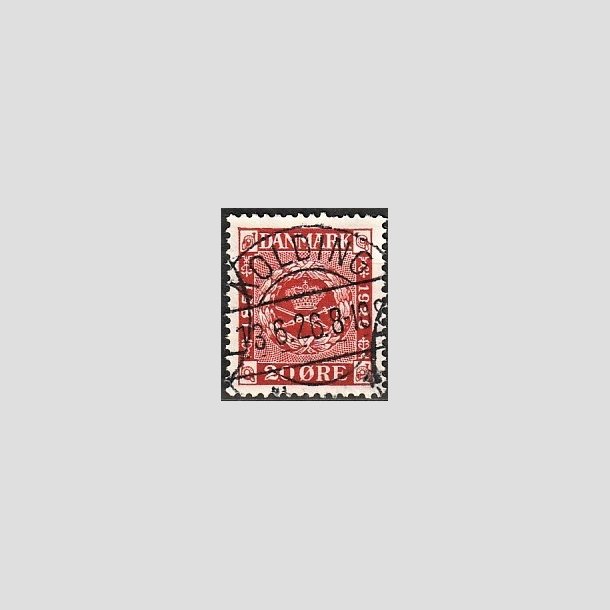 FRIMRKER DANMARK | 1926 - AFA 155 - Frimrkets 75 rs jubilum 20 re rd - Lux Stemplet "KOLDING"