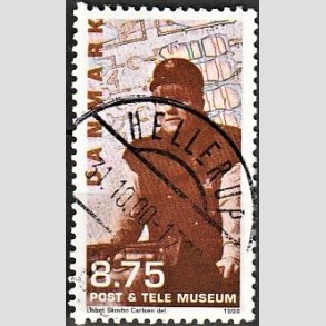 FRIM�RKER DANMARK | 1998 - AFA 1179 - Post og Tele museet - 8,75 Kr. flerfarvet - Pragt Stemplet