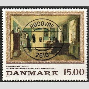 FRIMRKER DANMARK | 1994 - AFA 1082 - Maleriserie 7. - 15,00 Kr. flerfarvet - Pragt Stemplet Rdovre