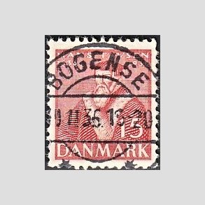 FRIM�RKER DANMARK | 1936 - AFA 232 - Reformationen 15 �re r�d - Lux Stemplet