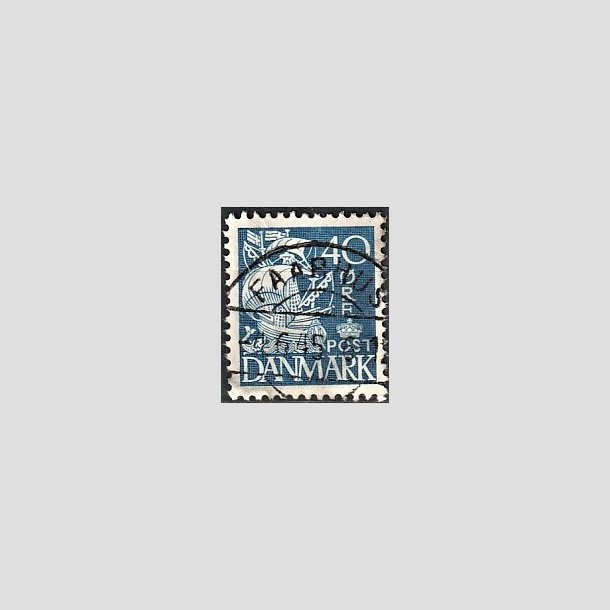 FRIMRKER DANMARK | 1940 - AFA 260 - Karavel 40 re bl Type II - Lux Stemplet 