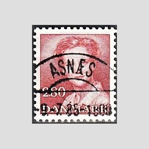 FRIMRKER DANMARK | 1985 - AFA 820 - Dronning Margrethe - 2,80 Kr. rd - Pragt Stemplet