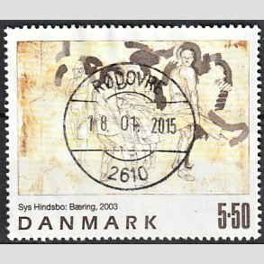 FRIMRKER DANMARK | 2003 - AFA 1361 - Frimrkekunst 6. - 5,50 Kr. Sys Hindsbo - Pragt Stemplet