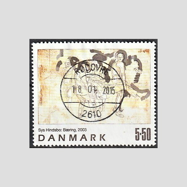 FRIMRKER DANMARK | 2003 - AFA 1361 - Frimrkekunst 6. - 5,50 Kr. Sys Hindsbo - Pragt Stemplet