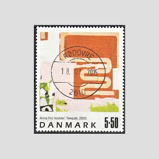 FRIMRKER DANMARK | 2005 - AFA 1439 - Frimrkekunst 8. - 5,50 Kr. Anna Fro Vodder - Pragt Stemplet
