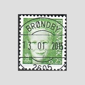 FRIMRKER DANMARK | 2003 - AFA 1339 - Dronning Margrethe II - 6,25 grn - Pragt Stemplet