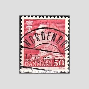 FRIMRKER DANMARK | 1965 - AFA 432 - Fr. IX 50 re rd - Lux Stemplet