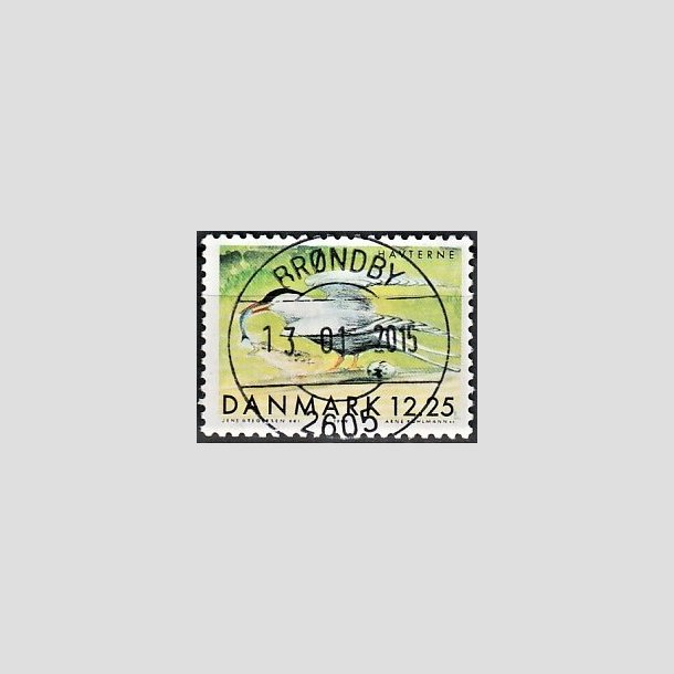 FRIMRKER DANMARK | 1999 - AFA 1225 - Danske trkfugle - 12,25 Kr. Havterne - Pragt Stemplet