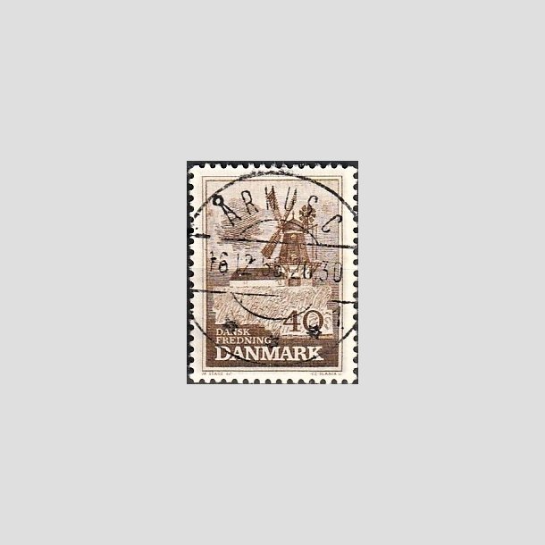 FRIMRKER DANMARK | 1965 - AFA 440 - Bog Mlle - 40 re brun - Pragt Stemplet