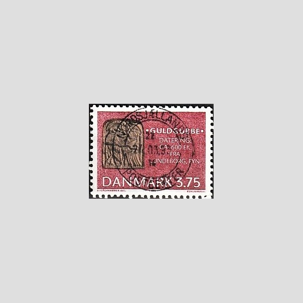 FRIMRKER DANMARK | 1993 - AFA 1035 - Danef - 3,75 Kr. flerfarvet - Pragt Stemplet