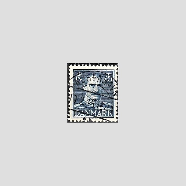 FRIMRKER DANMARK | 1946 - AFA 297 - Chr. X 75 re mrkbl - Lux Stemplet Kbenhavn