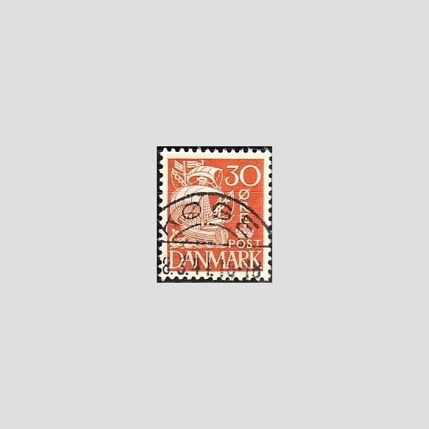 FRIMRKER DANMARK | 1940 - AFA 259 - Karavel 30 re orange Type II - Lux Stemplet Kge