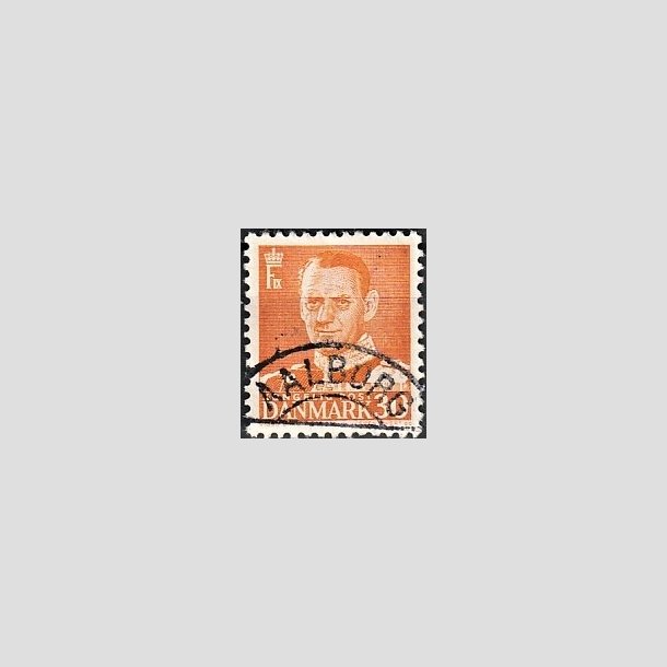 FRIMRKER DANMARK | 1948-50 - AFA 309 - Fr. IX 30 re orange - Lux Stemplet