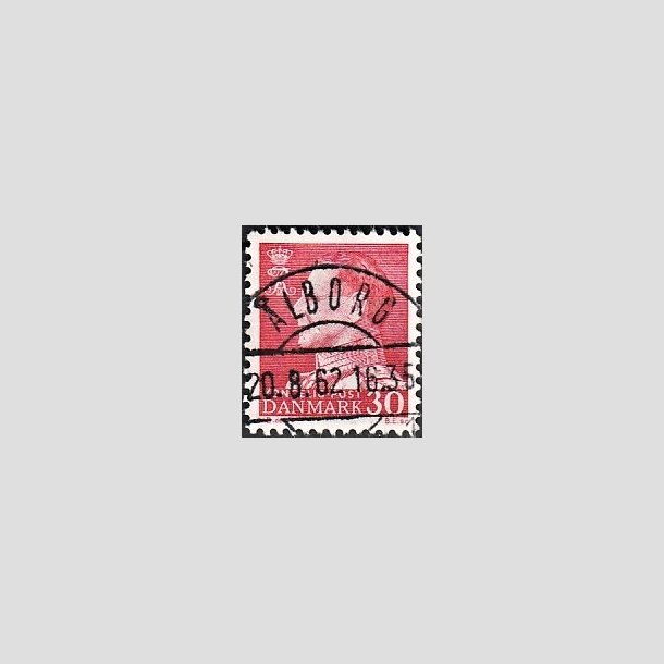 FRIMRKER DANMARK | 1961-62 - AFA 394 - Fr. IX 30 re rd - Lux Stemplet lborg