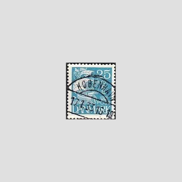 FRIMRKER DANMARK | 1927 - AFA 171 - Karavel 25 re bl - Lux Stemplet 