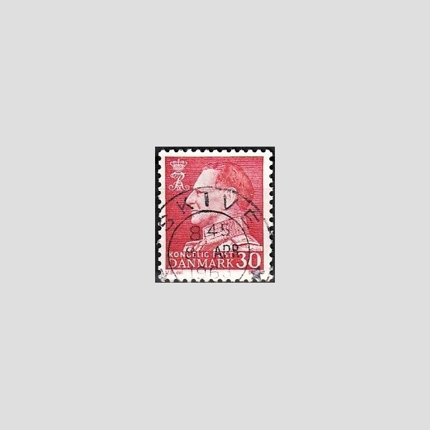 FRIMRKER DANMARK | 1961-62 - AFA 394 - Fr. IX 30 re rd - Lux Stemplet