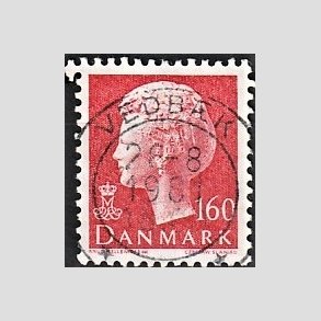 FRIMRKER DANMARK | 1981 - AFA 715 - Dronning Margrethe - 160 re rd - Pragt Stemplet