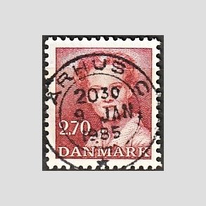 FRIMRKER DANMARK | 1984 - AFA 790 - Dronning Margrethe - 2,70 Kr. rd - Pragt Stemplet