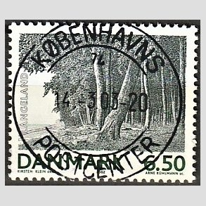 FRIM�RKER DANMARK | 2002 - AFA 1317 - Landskabsbilleder - 6,50 Kr. Langeland - Pragt Stemplet