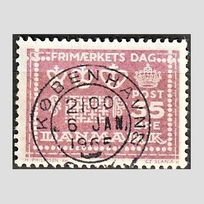 FRIM�RKER DANMARK | 1964 - AFA 427 - Frim�rkets dag 25 �r - 35 �re rosalilla - Pragt Stemplet