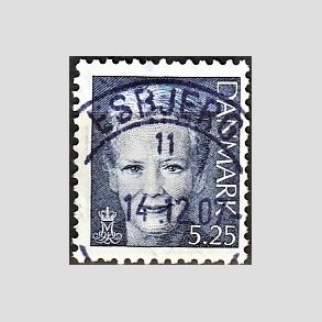 FRIMRKER DANMARK | 2000 - AFA 1246 - Dronning Margrethe II - 5,25 mrkbl - Pragt Stemplet